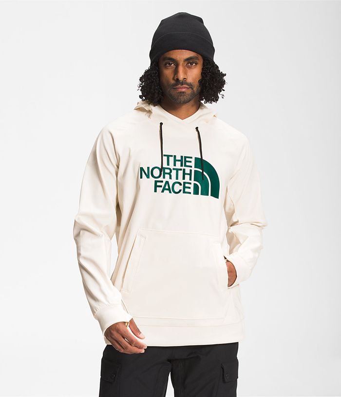 The North Face Mens Hoodie Tekno Logo 019ZQOEIB - White